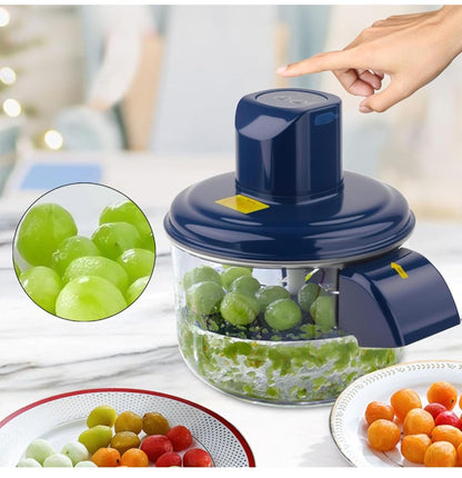 Electric Fruit & Vegetable Peeler Machine – One-Touch Automatic Peeling & Cutting for Effortless Kitchen Preperations ||
