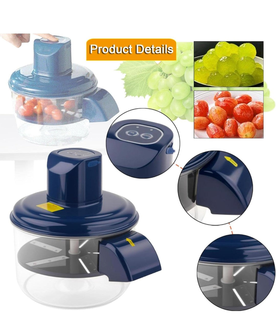 Electric Fruit & Vegetable Peeler Machine – One-Touch Automatic Peeling & Cutting for Effortless Kitchen Preperations ||