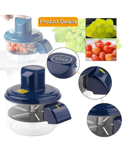 Electric Fruit & Vegetable Peeler Machine – One-Touch Automatic Peeling & Cutting for Effortless Kitchen Preperations ||